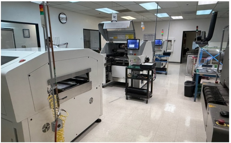 Advanced Assemblies assembly floor with SMT equipment